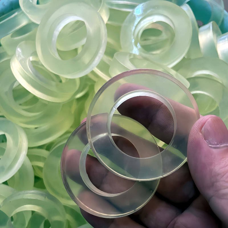 聚氨酯缓冲垫pu圆垫优力胶垫片防撞耐磨冲床模具垫块牛筋减震垫圈 详情 8
