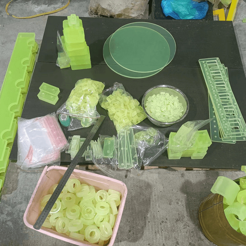聚氨酯pu板橡胶板优力胶板减震缓冲PU硬度90A防静电牛筋板材耐磨 详情 23