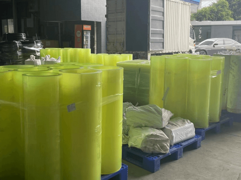聚氨酯pu板橡胶板优力胶板减震缓冲PU硬度90A防静电牛筋板材耐磨 详情 24