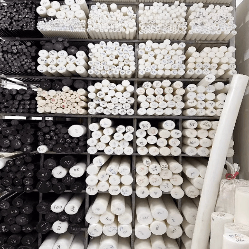 红黄蓝绿白黑色pom棒加工赛钢棒 聚甲醛棒材定制零切5 6 8-300mm 详情 24