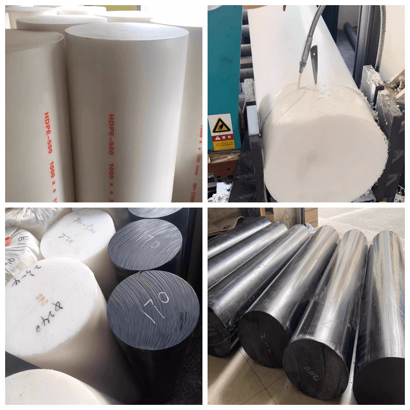 白色pe棒 高密度聚乙烯棒料 高分子大小直径耐磨HDPE棒材10-600mm 详情 21