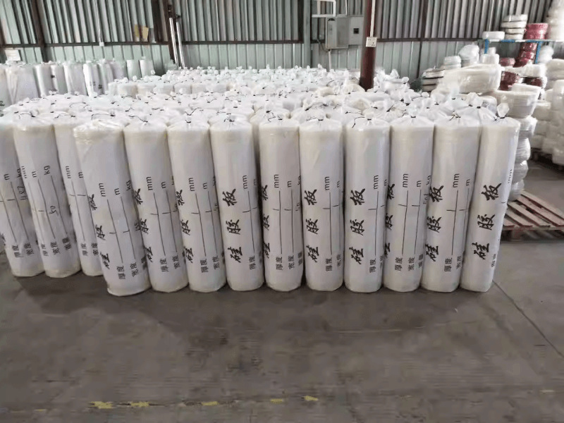 白色耐高温硅胶垫片硅胶板厂家3M背胶防水密封长条垫圈异形件加工 详情 29