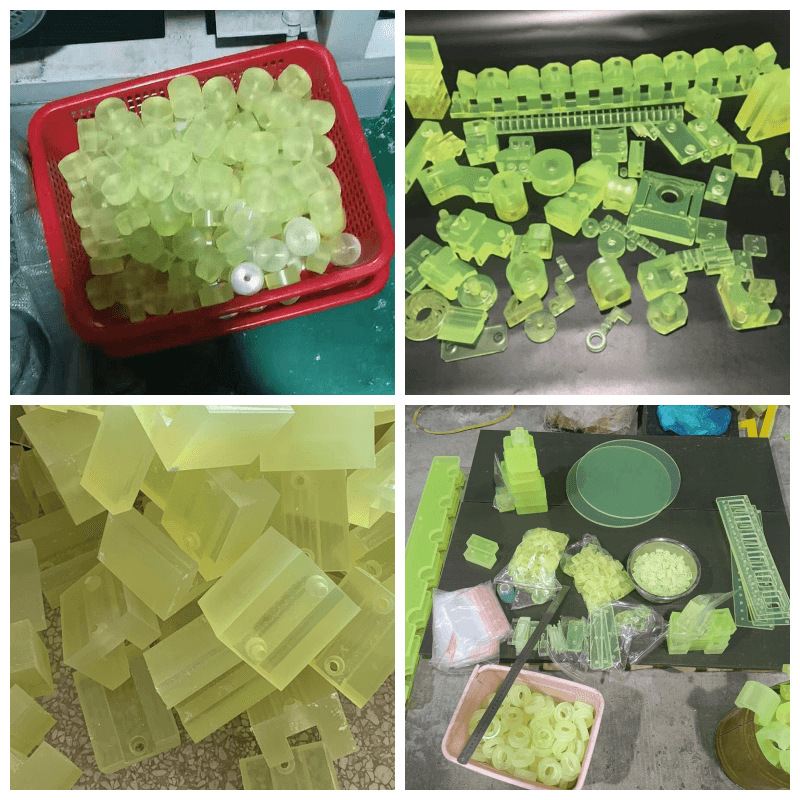 高低硬度聚氨酯板优力胶PU板棒减震缓冲垫耐磨牛筋板防撞块PU方条 详情 25