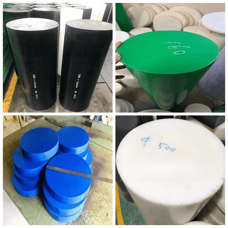 食品级HDPE塑料板加工高分子聚乙烯板材加工黑红白蓝绿黄色硬胶板 详情 28