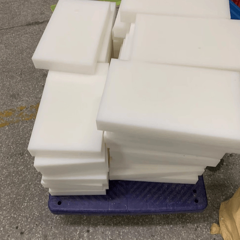 德国白色尼龙板加工PA66尼龙条耐磨蓝色MC901尼龙棒PA6聚酰胺加工 详情 28