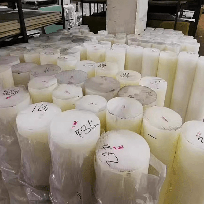 食品级PP板材 白色水箱塑料板加工零切 冲床垫板阳窗台硬板材打孔 详情 31