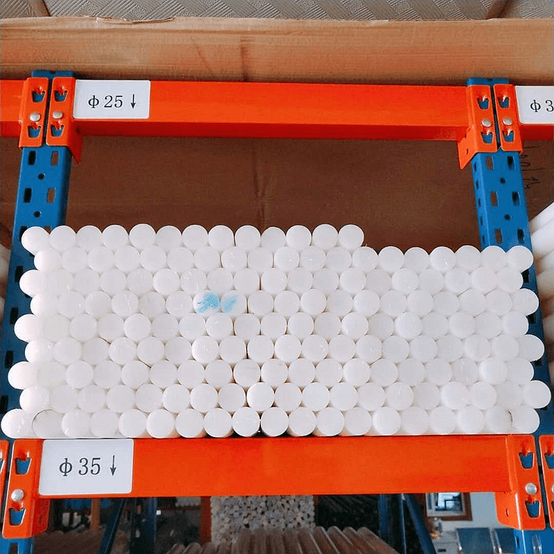 正品PFA棒料 聚全氟乙稀棒 白色PFA圆棒 可溶性聚四氟乙烯PFA板材 详情 27