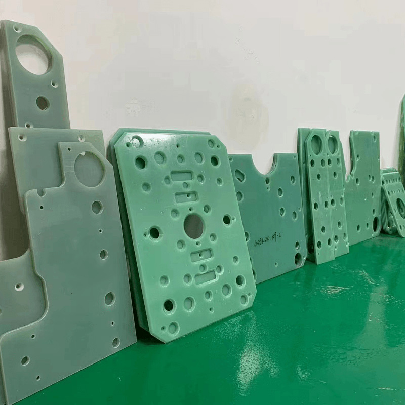 FR4水绿色玻纤板环氧树脂板棒绝缘板加工零切耐高温0.1-150mm厚 详情 37