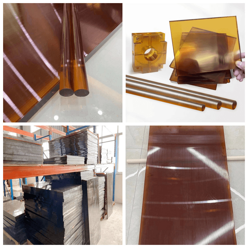 正品琥珀色pei棒黑色防静电PEI板ULTEM-1000聚醚酰亚胺板零切加工 详情 21