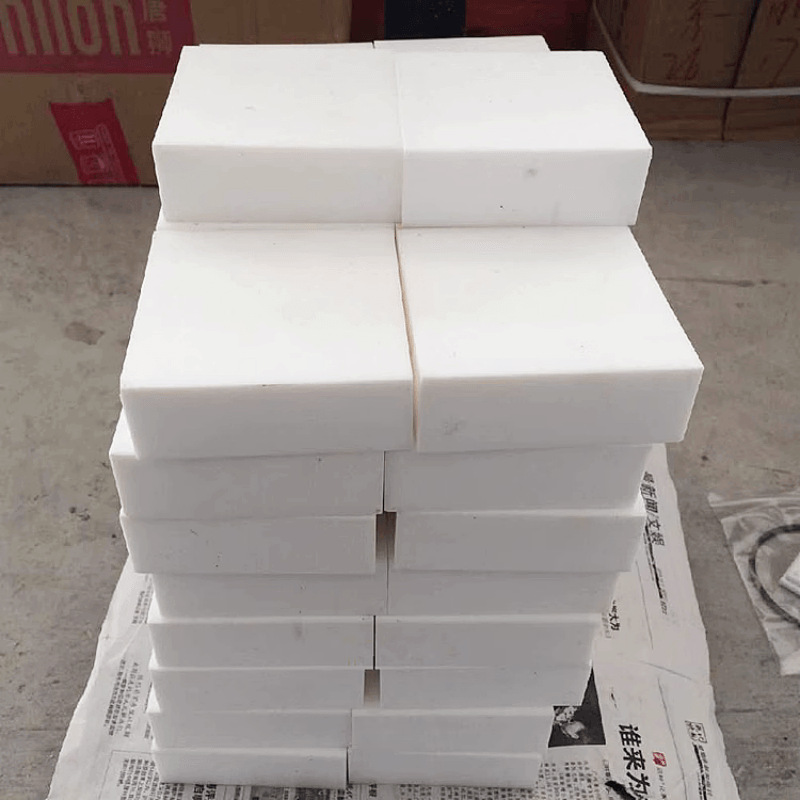 零切特氟龙板聚四氟乙烯板四氟板铁氟龙块塑料王PTFE板棒法兰雕刻 详情 40