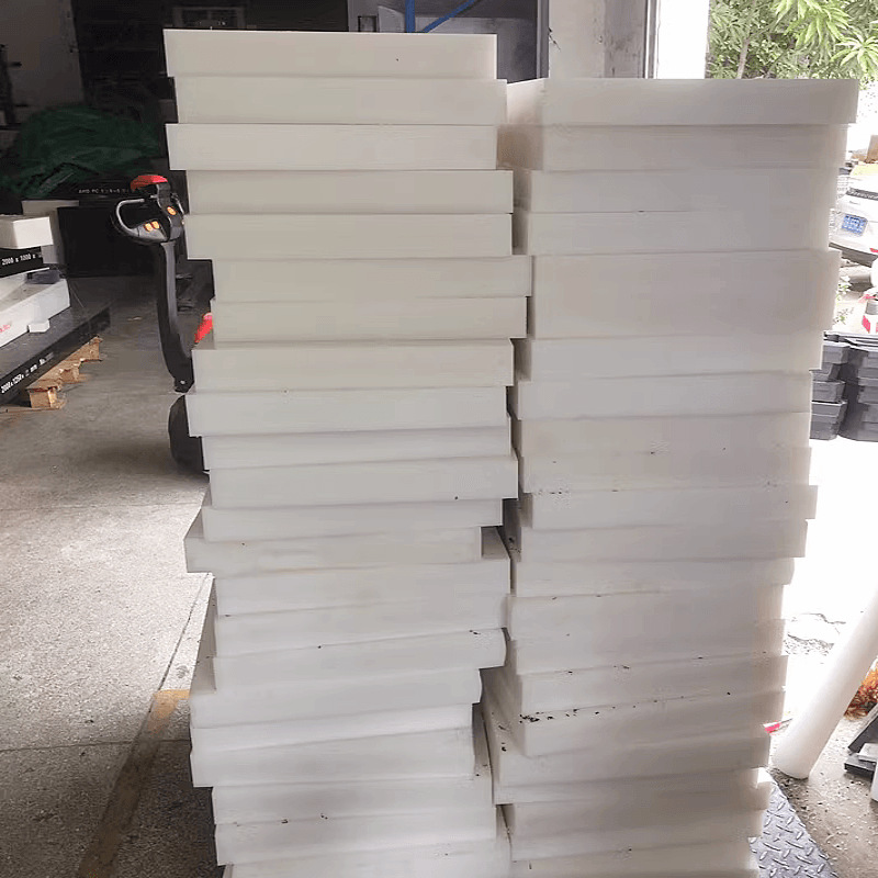 白色尼龙板加工PA66尼龙条耐磨蓝色MC901尼龙棒PA6聚酰胺板材零切 详情 26